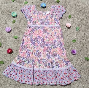 Pumpkin Patch Girls Floral size 10 cotton dress